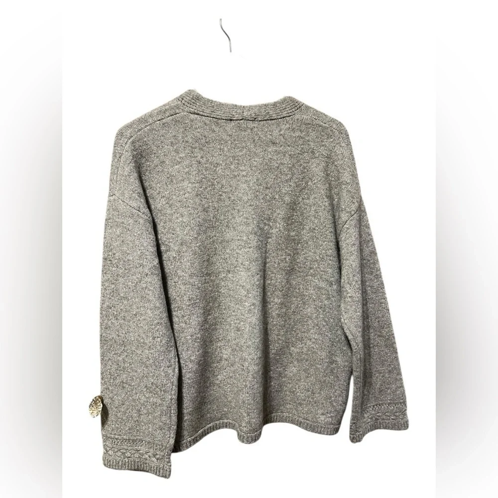 Max Studio Gray Cardigan – Small